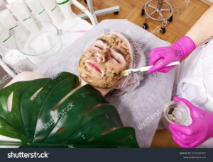 Exfoliating face peel for smoother, brighter complexion